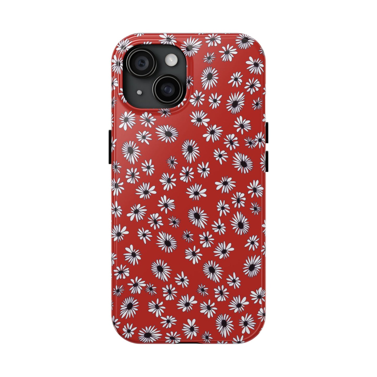 Random Daisy Red / White Phone Case