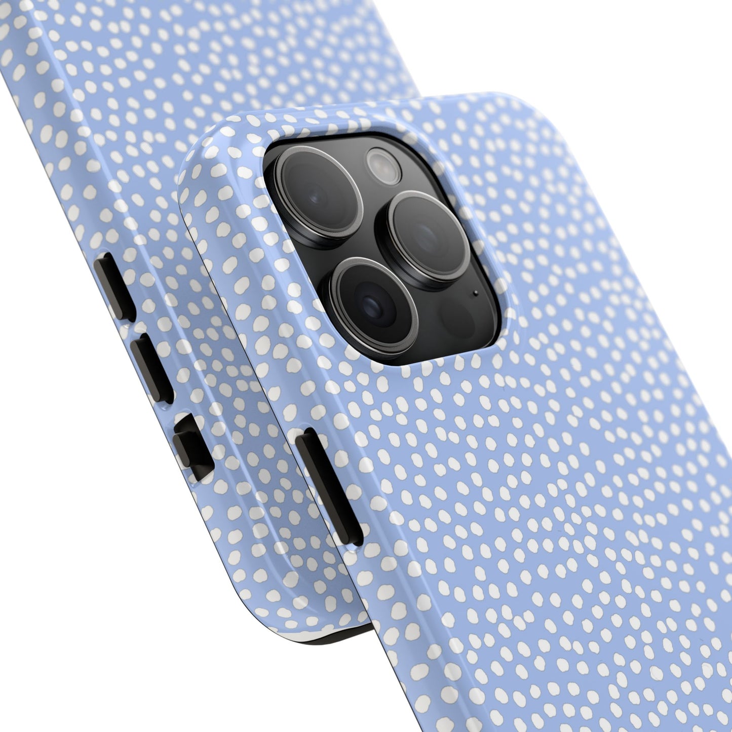 Bitty Dots Blue / White Phone Case