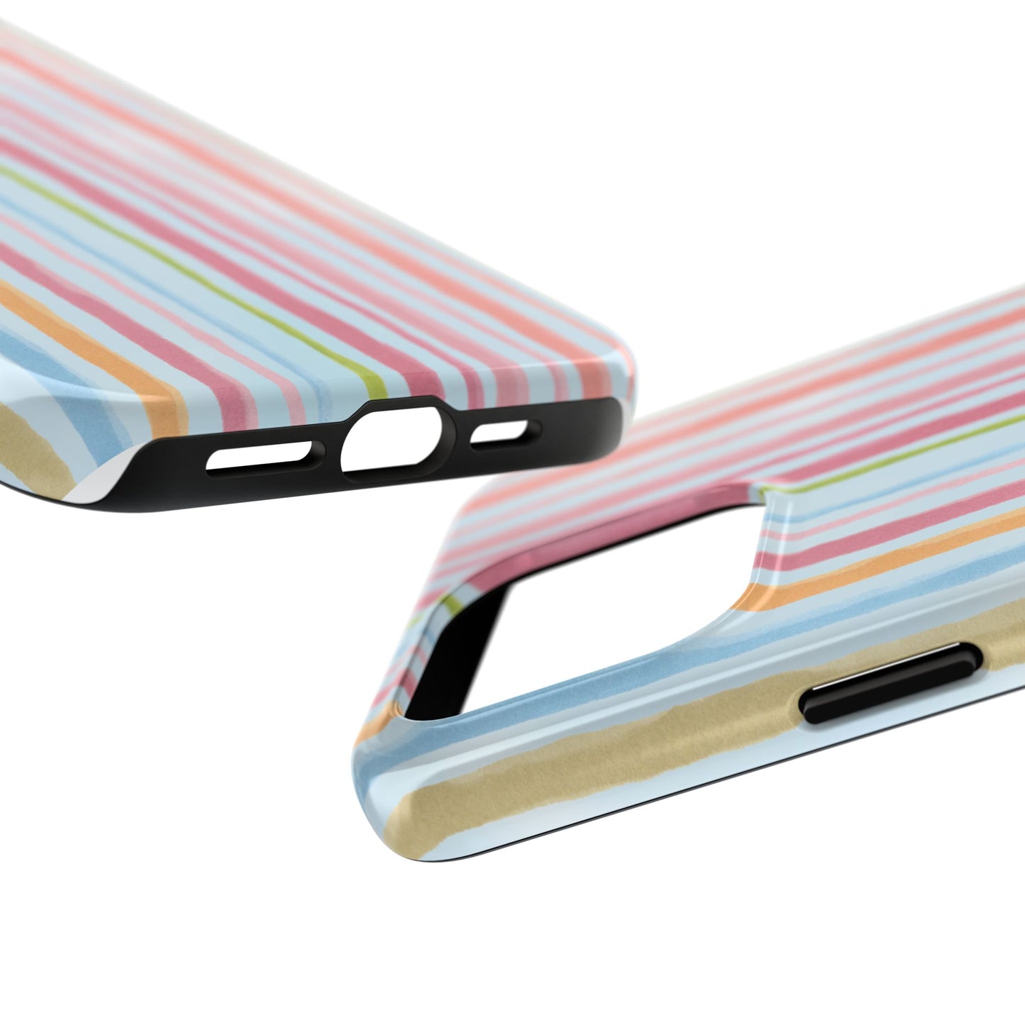Swim Stripe Blue Phone Case