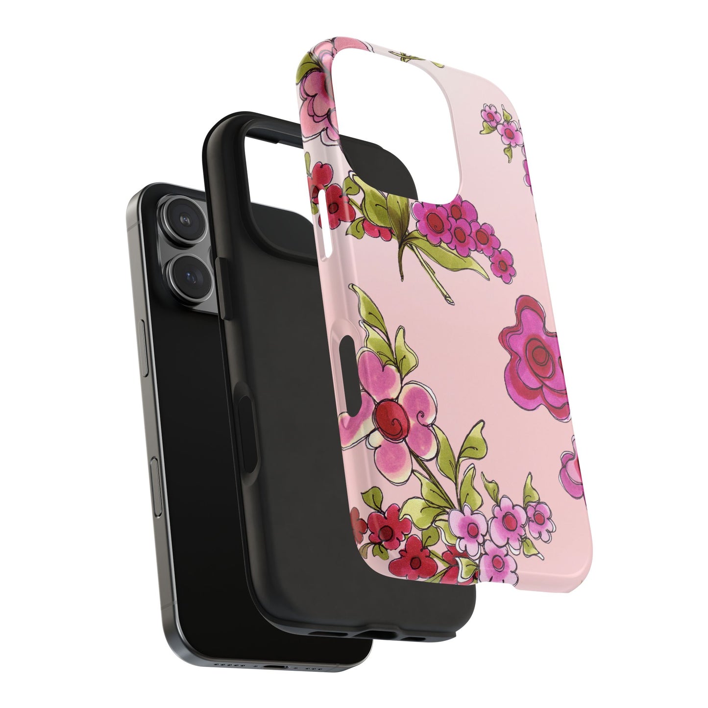 Jumbo Floral Pink Phone Case