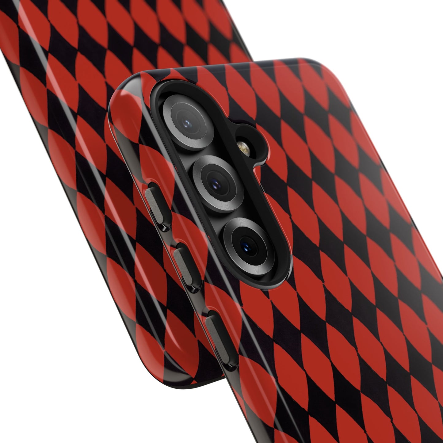 Diamond Red / Black Phone Case