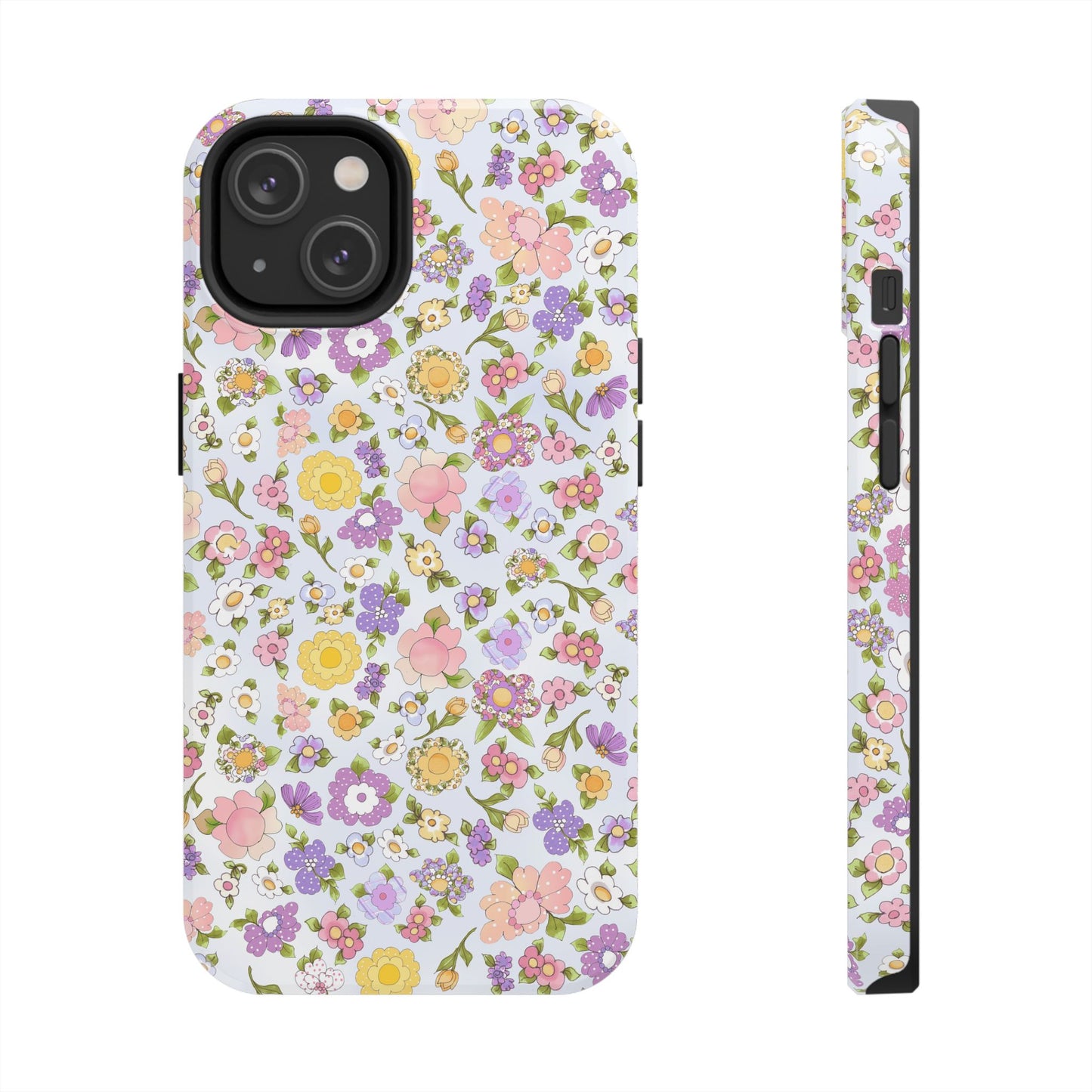 Flowery Blue Sky Phone Case