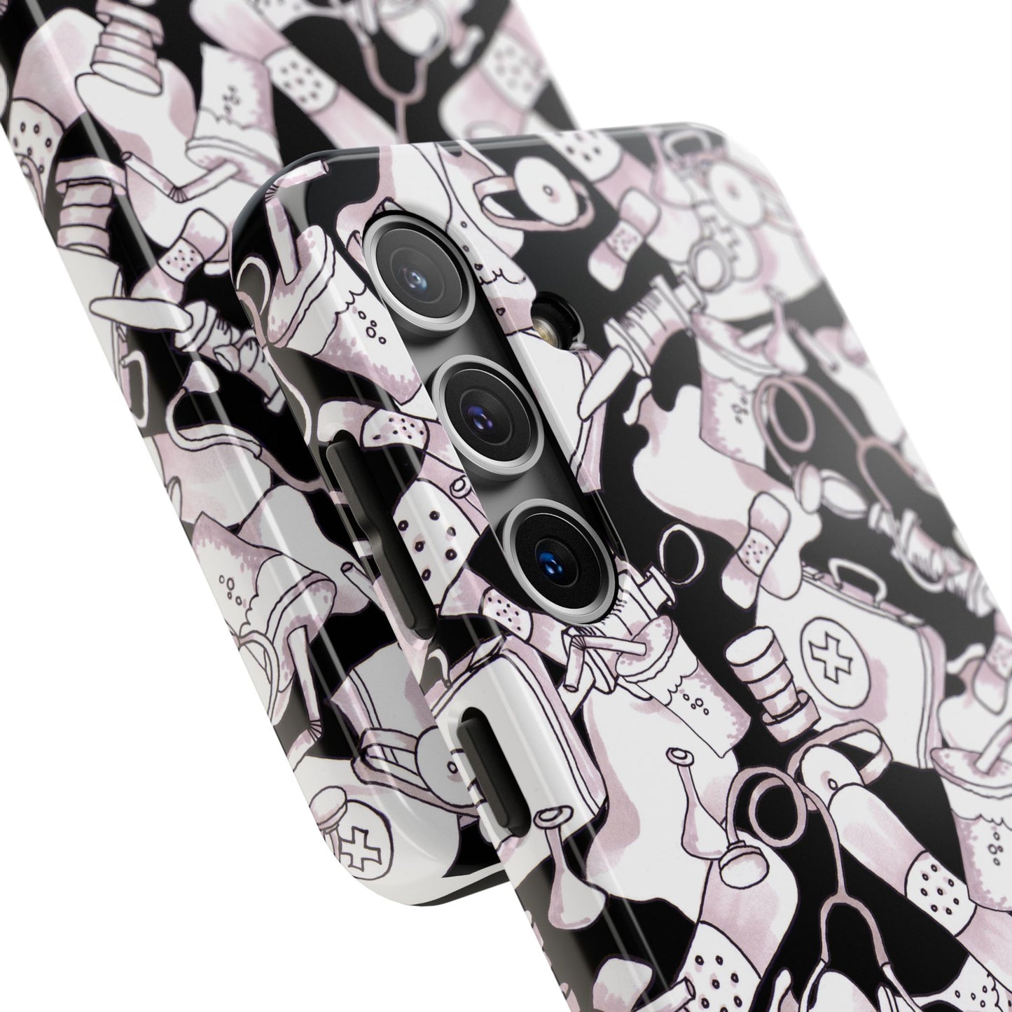 Med Stuff Black Phone Case