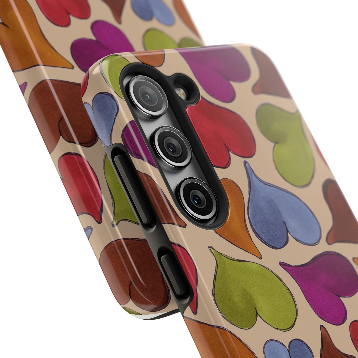 Big Hearted Khaki Phone Case