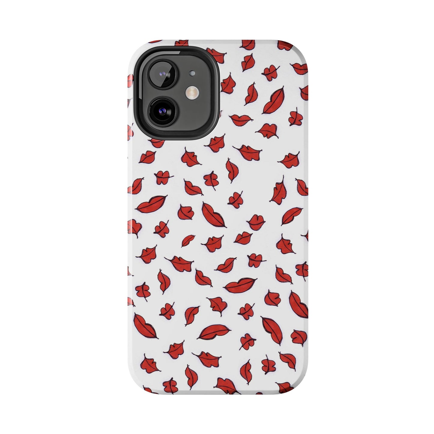 Autumn Lips White Phone Case