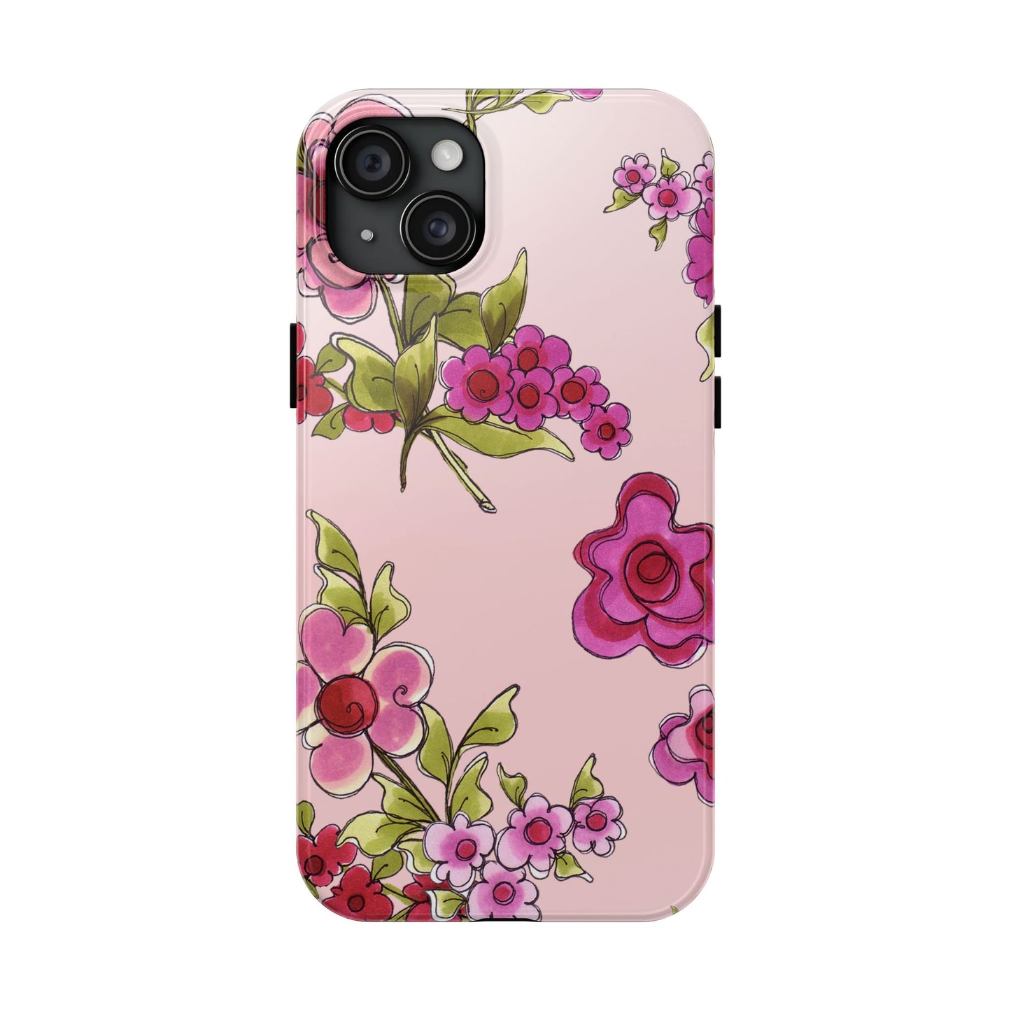 Jumbo Floral Pink Phone Case