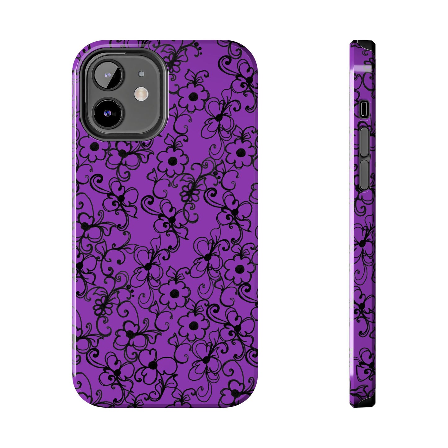 Daisy Jungle Purple Phone Case
