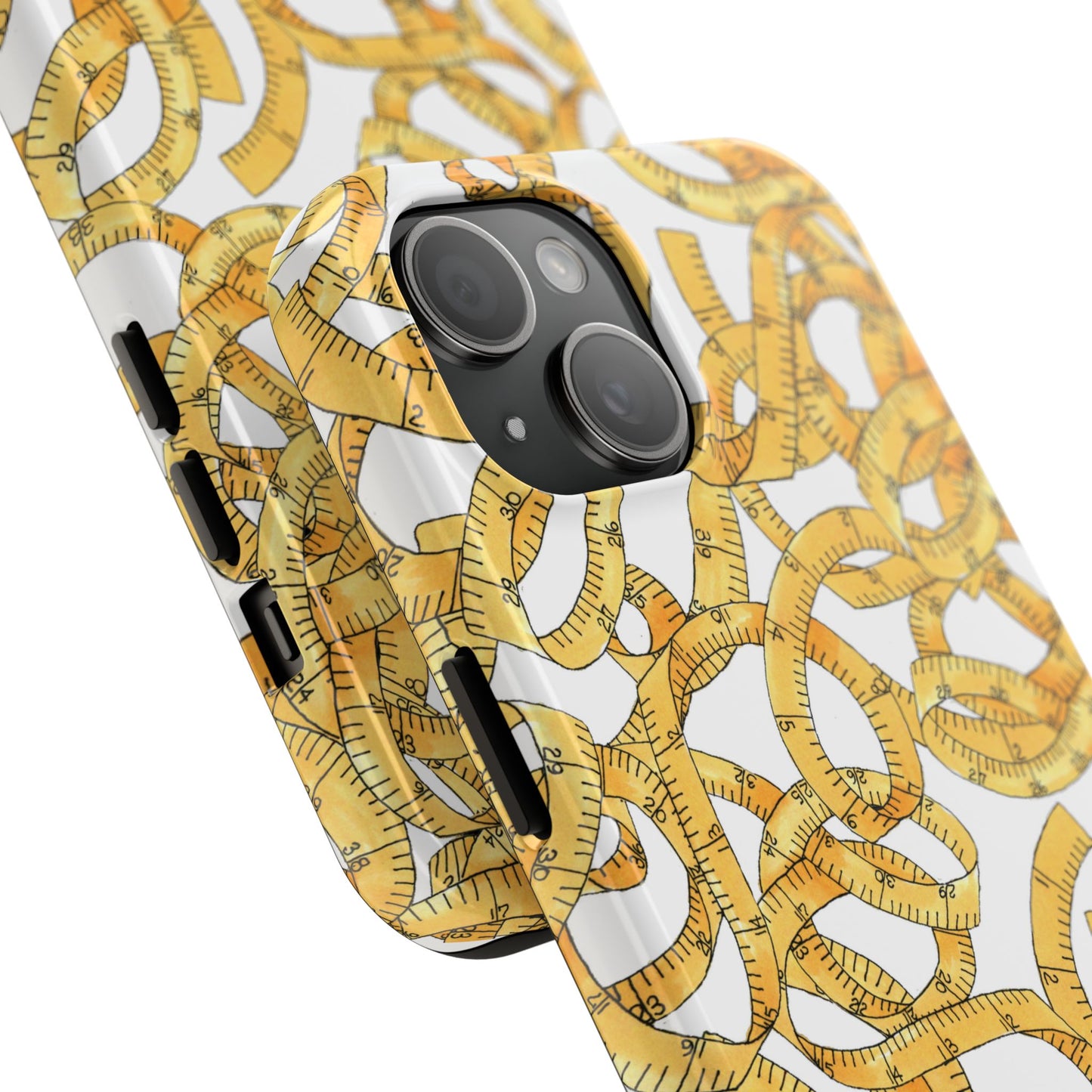 Tape Tangle White Phone Case