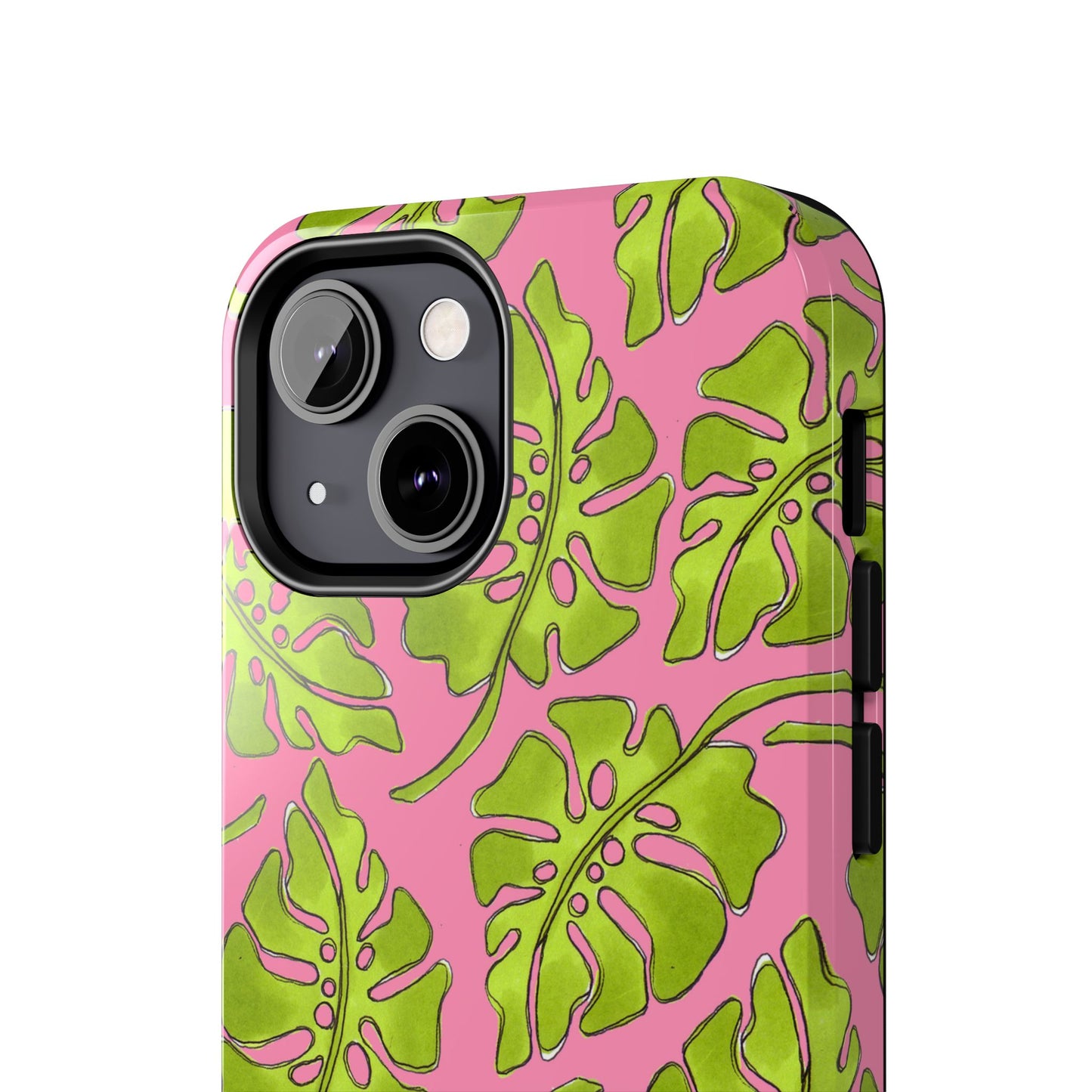 Big Leaf Pink Phone Case