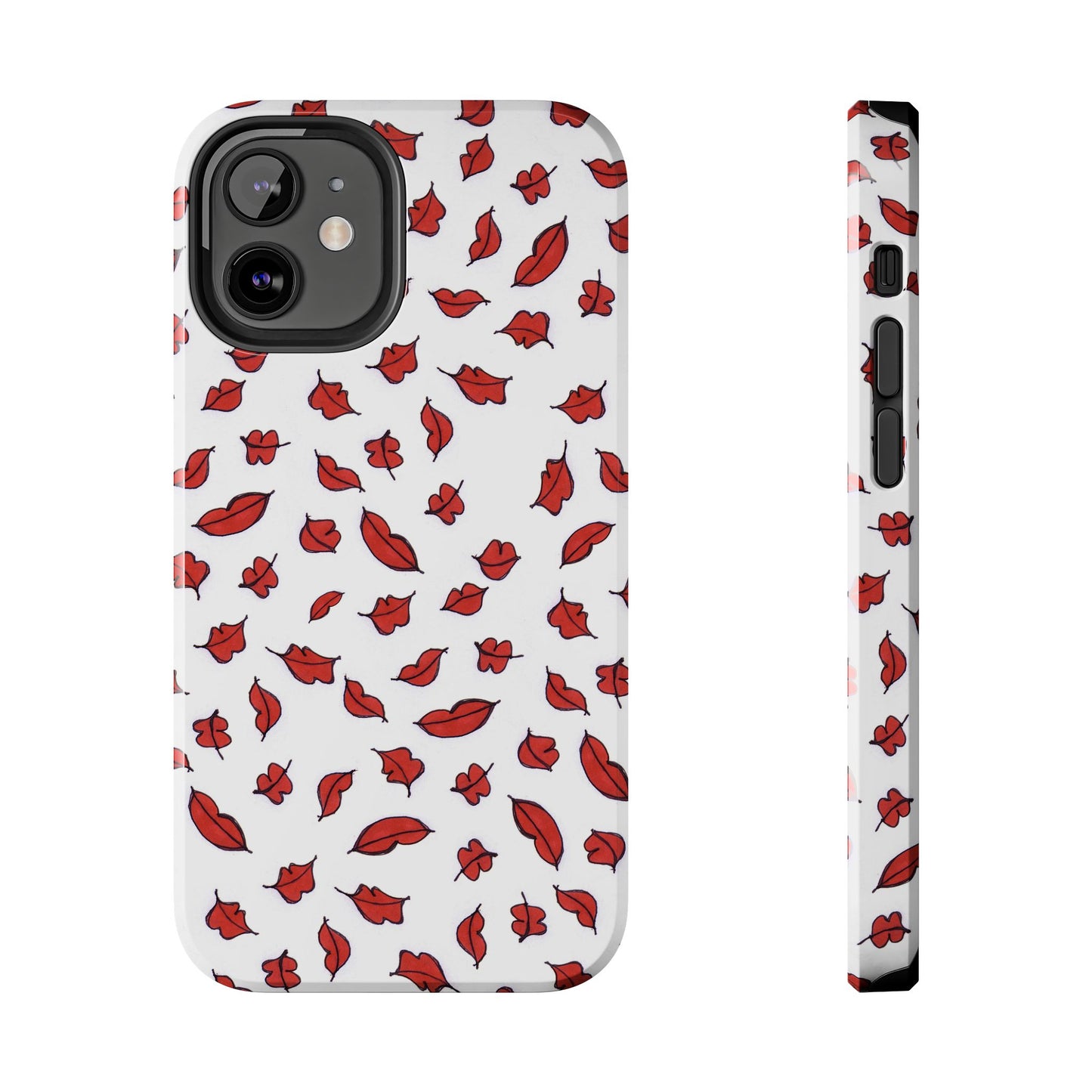 Autumn Lips White Phone Case