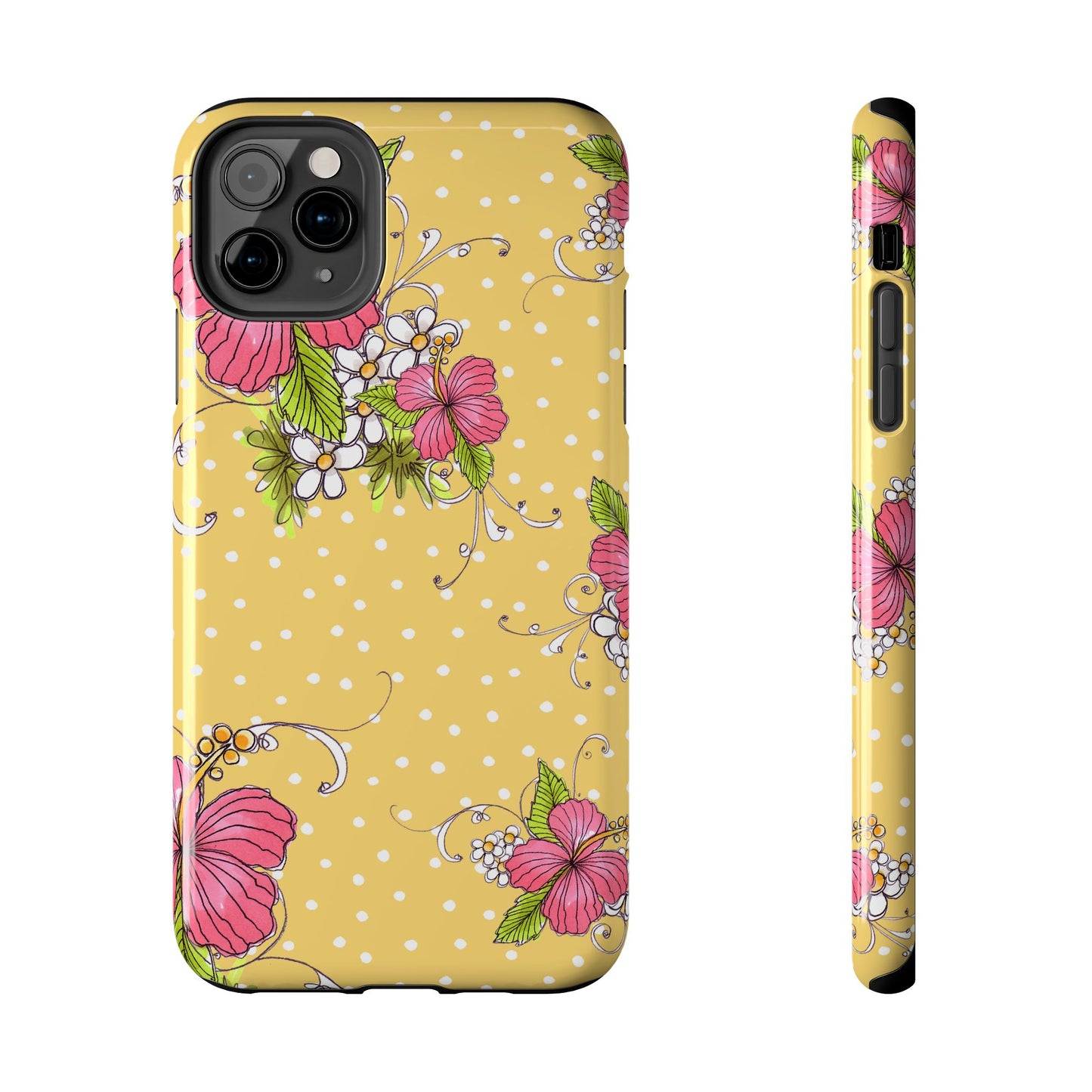 Lady Luau Yellow Phone Case