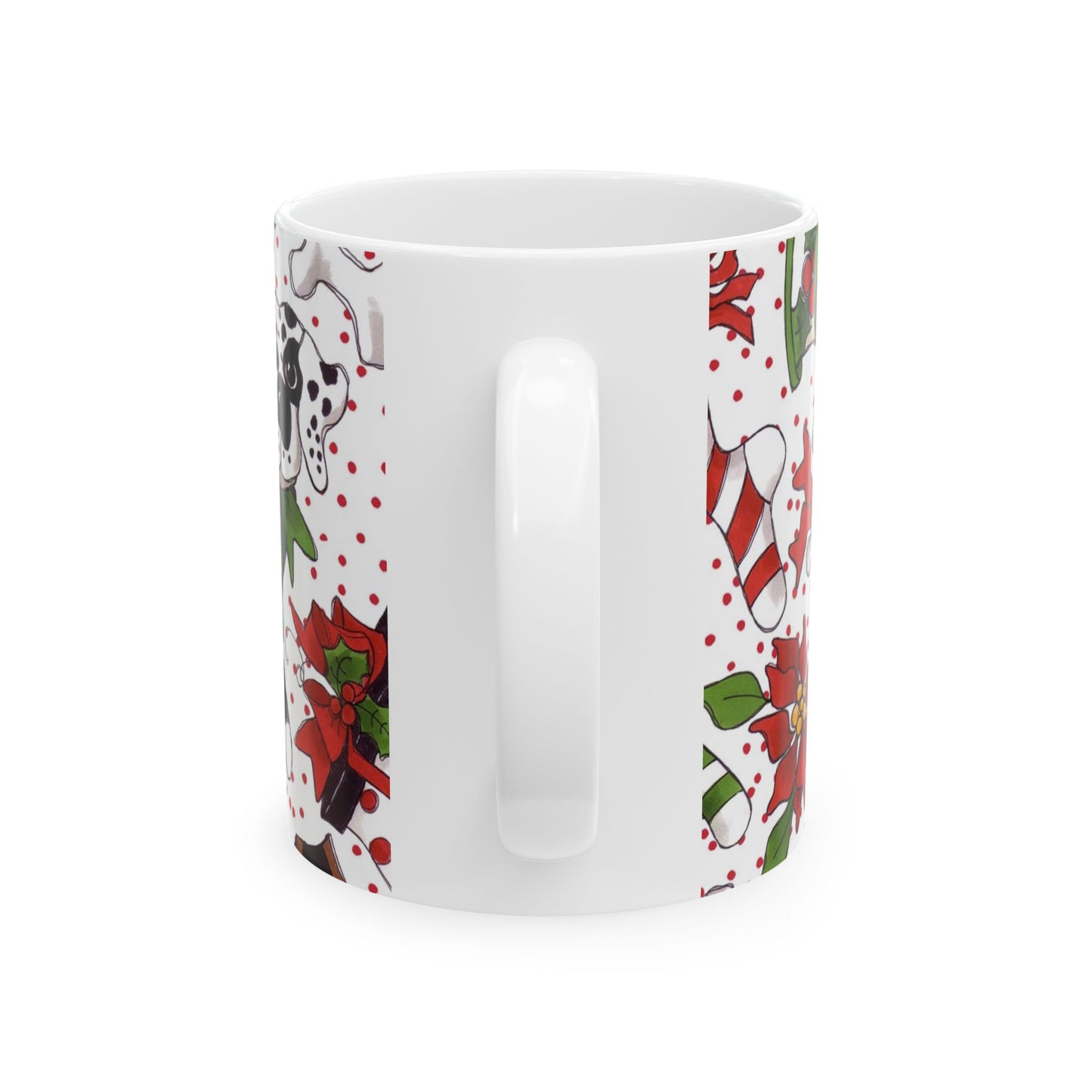 Holiday Fun White / Red Cup