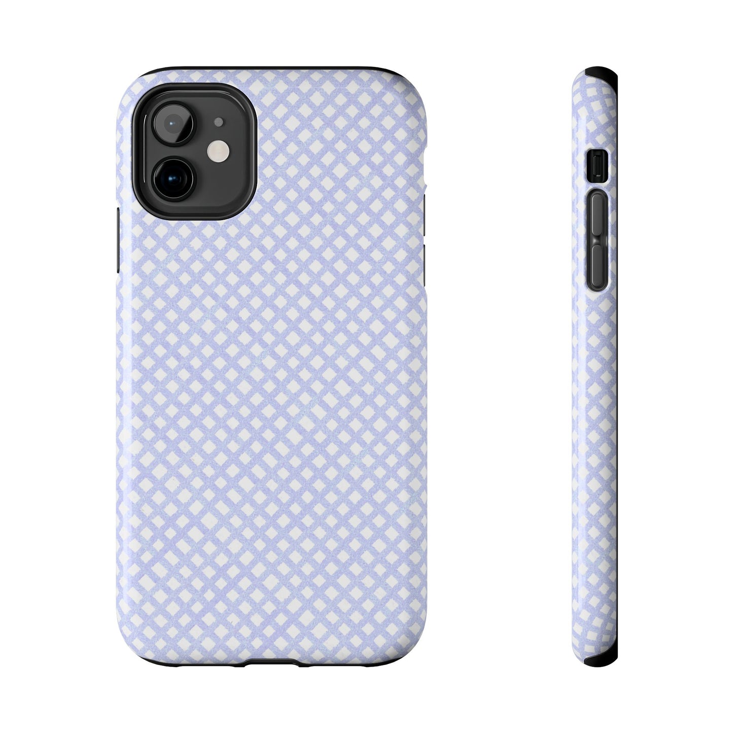 Bias Check Light Blue Phone Case