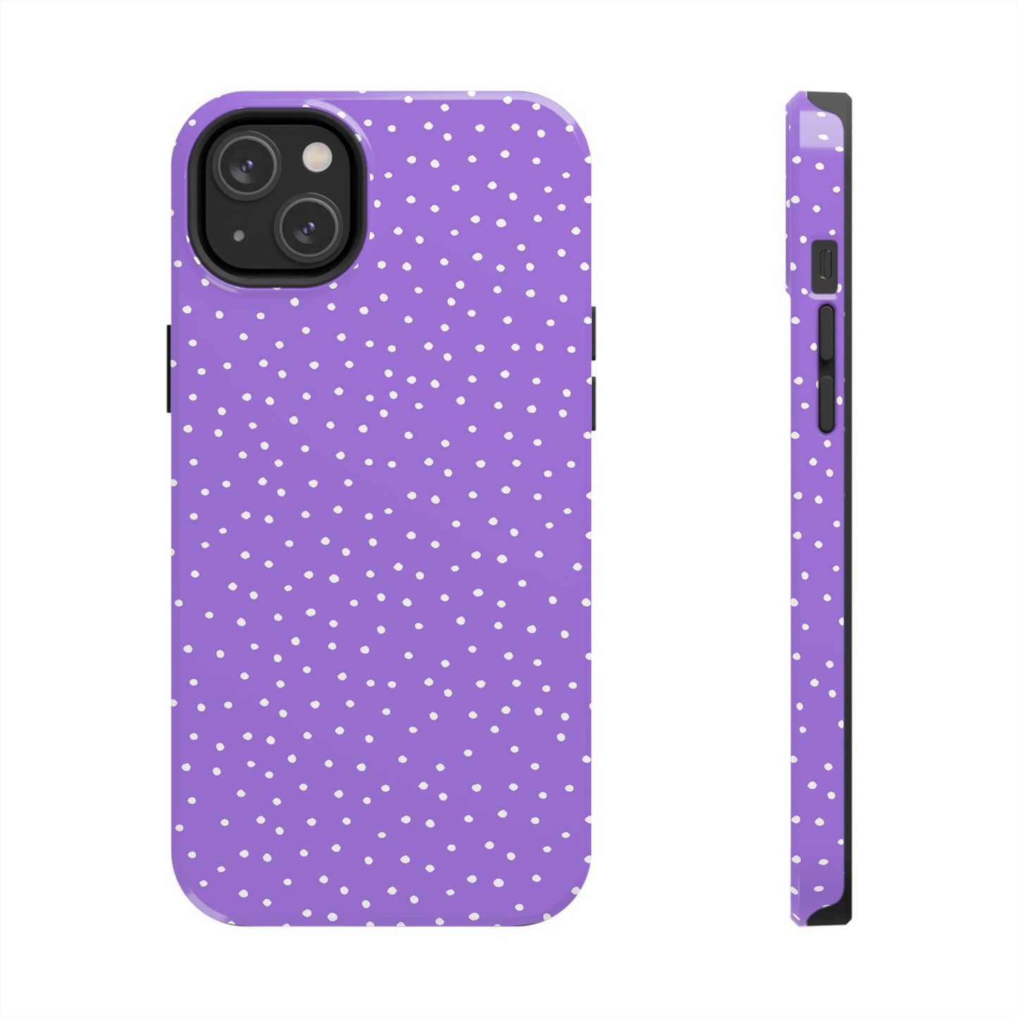 Dinky Dots Lilac / White Phone Case
