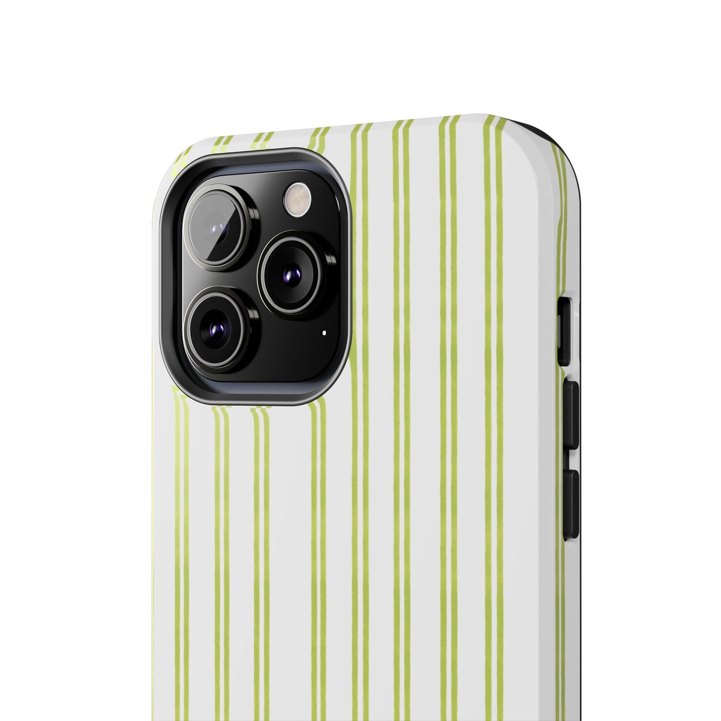 Green Double Stripe Phone Case