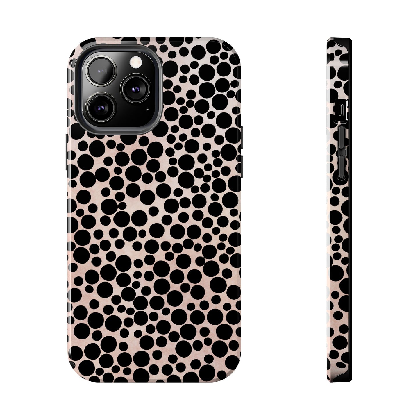 Felt Dots Pink Phone Case