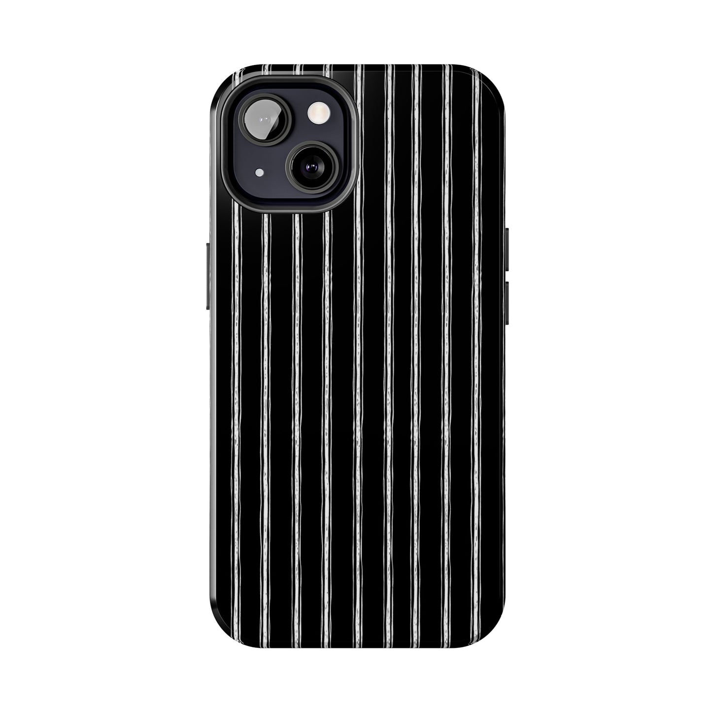 Napkin Stripe Black / White Phone Case