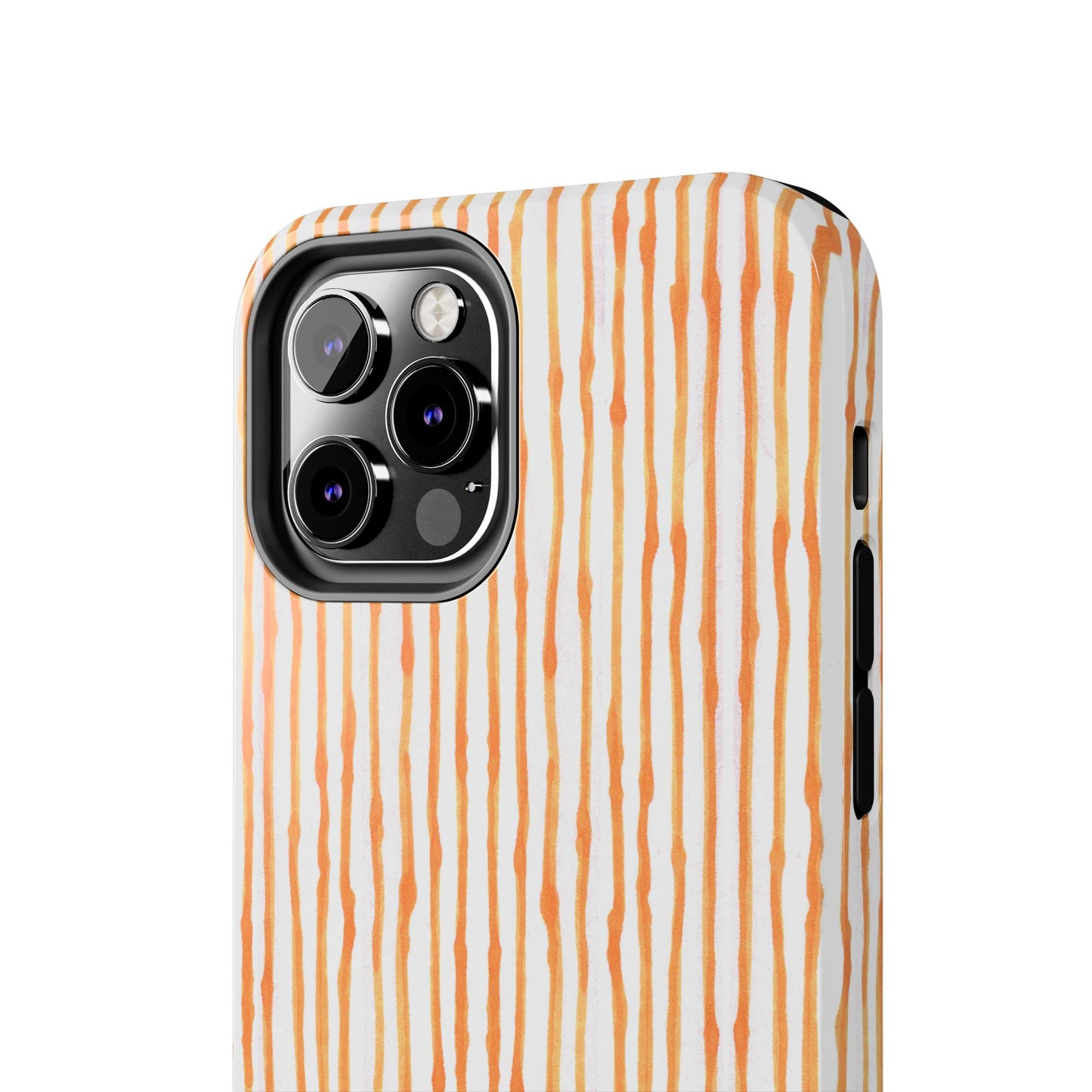 Faux Seersucker White / Melon Phone Case