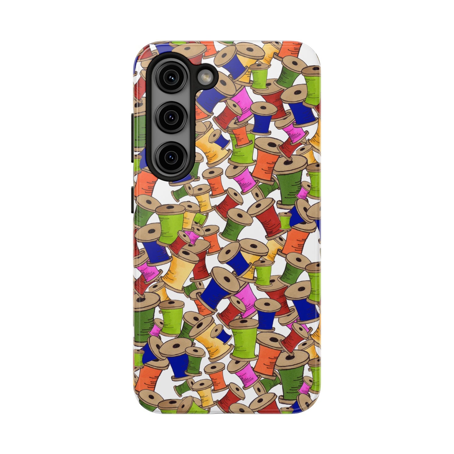 Spoolopoly White Phone Case