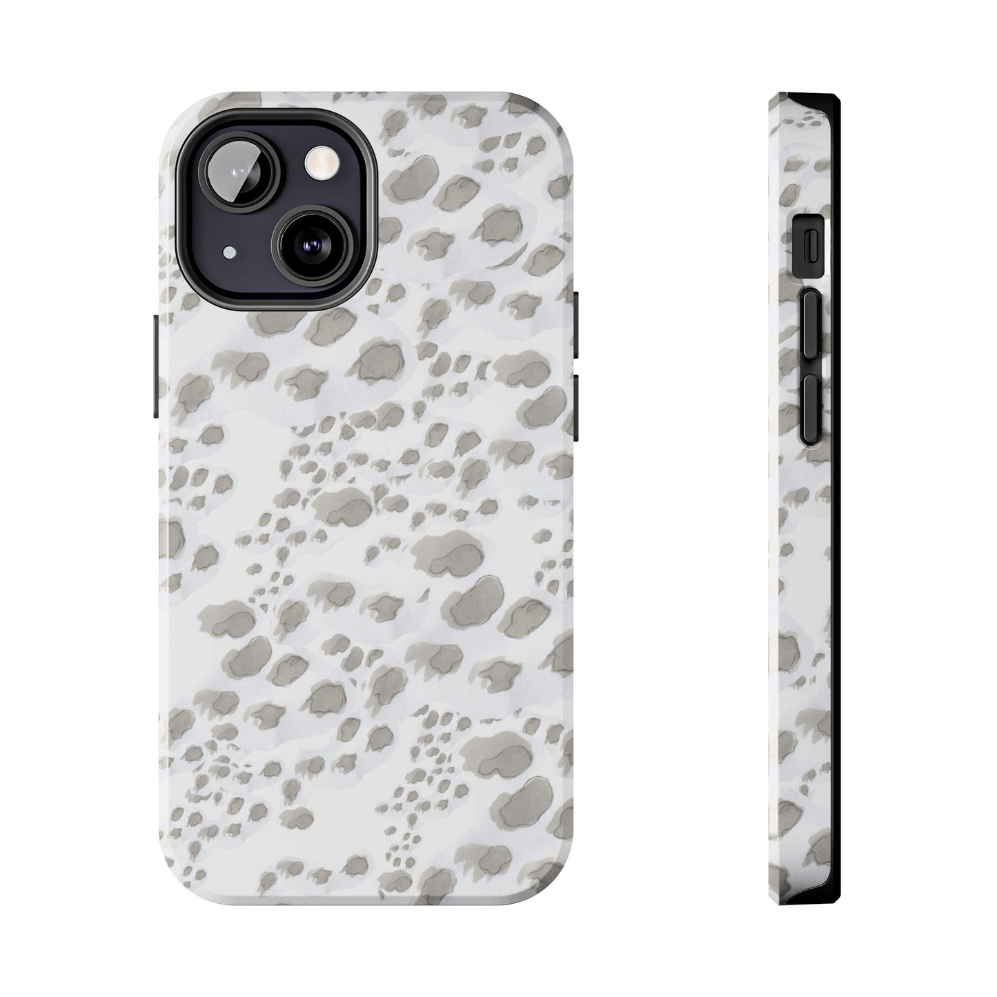 Kitty Dots White Phone Case