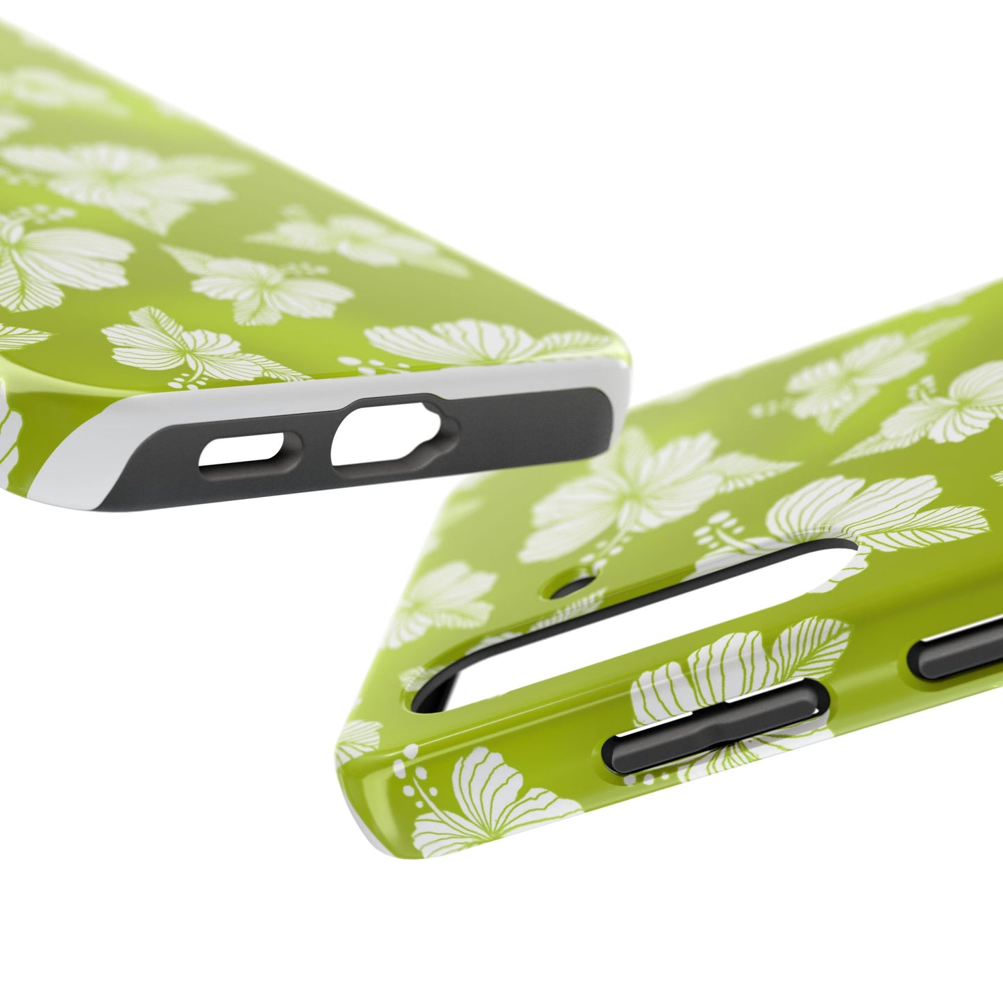 Hibiscus Green Phone Case
