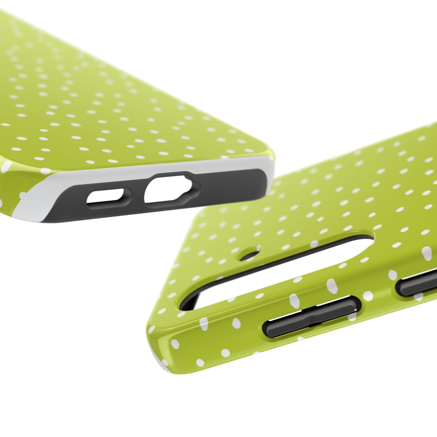 Dinky Dots Green / White Phone Case