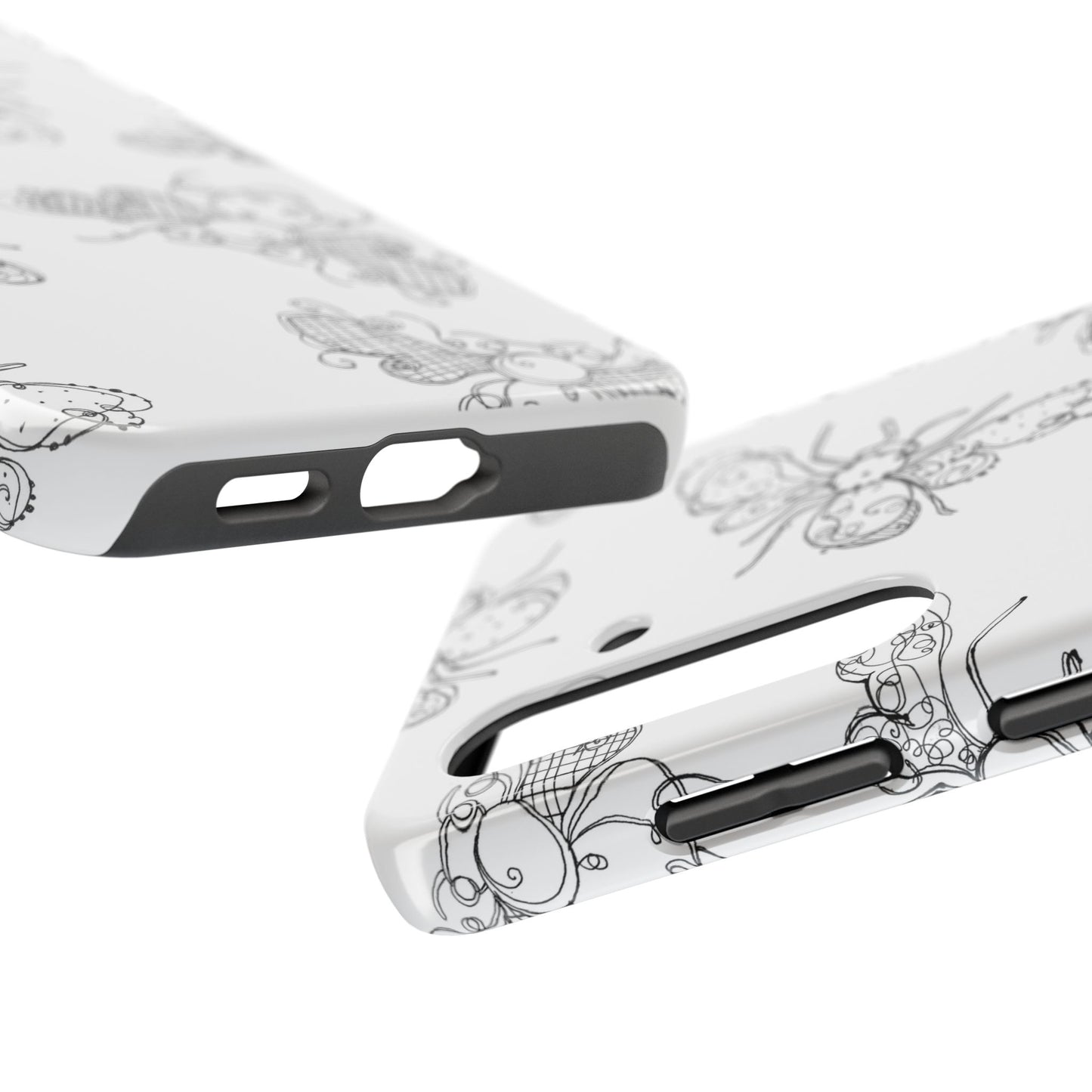 Busy Bees White Phone Case