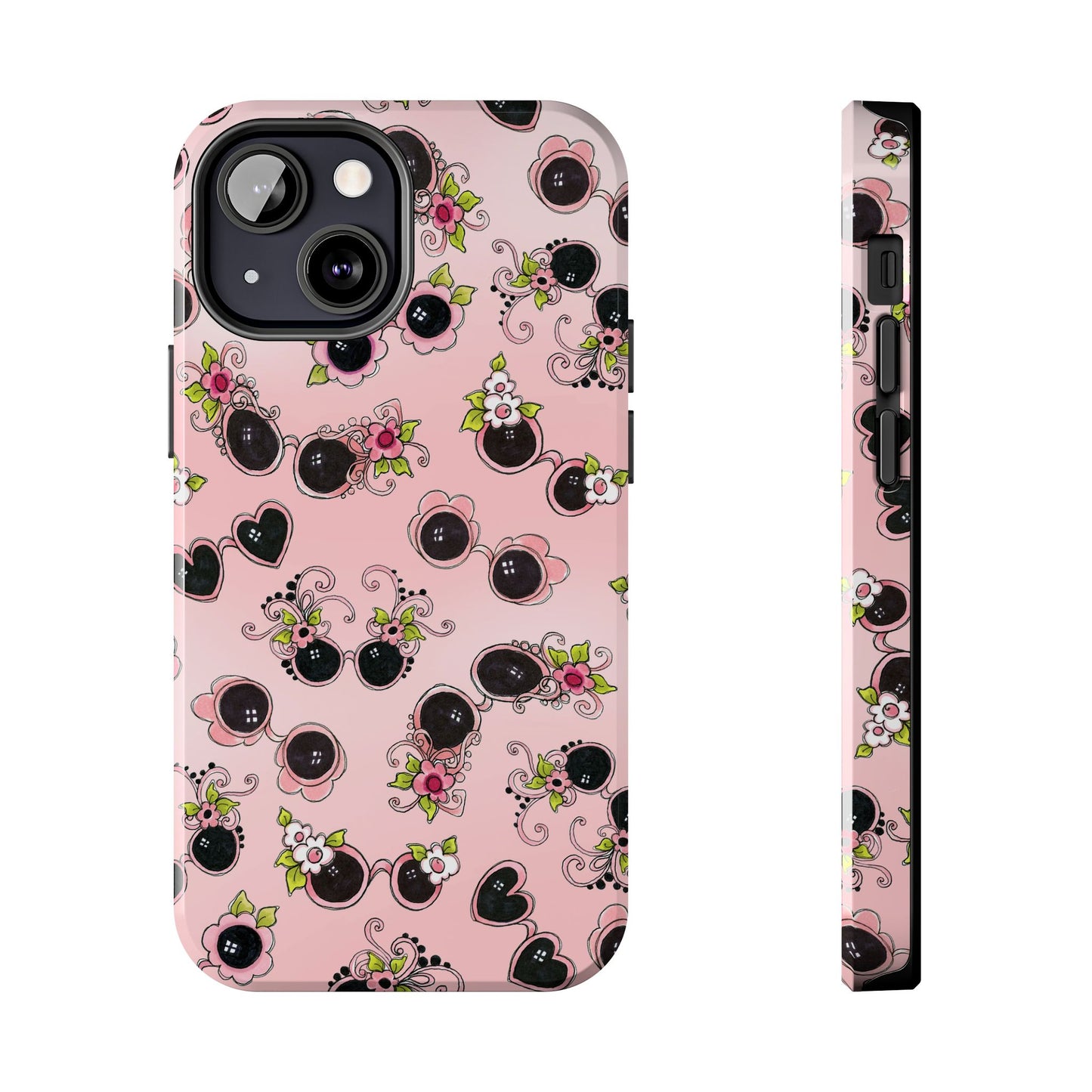 Tossed Shades Pink Phone Case