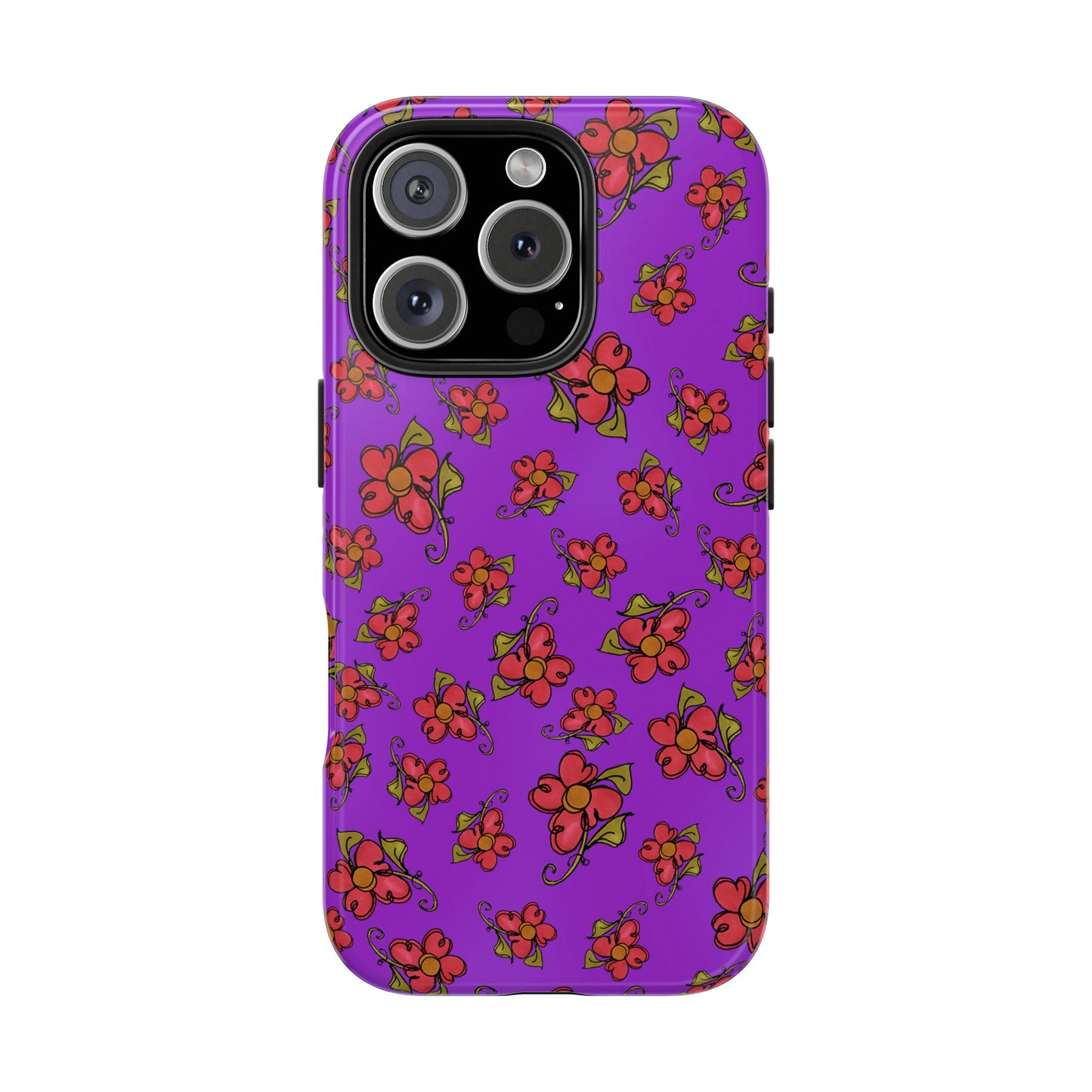 Daisy Caper Purple Phone Case