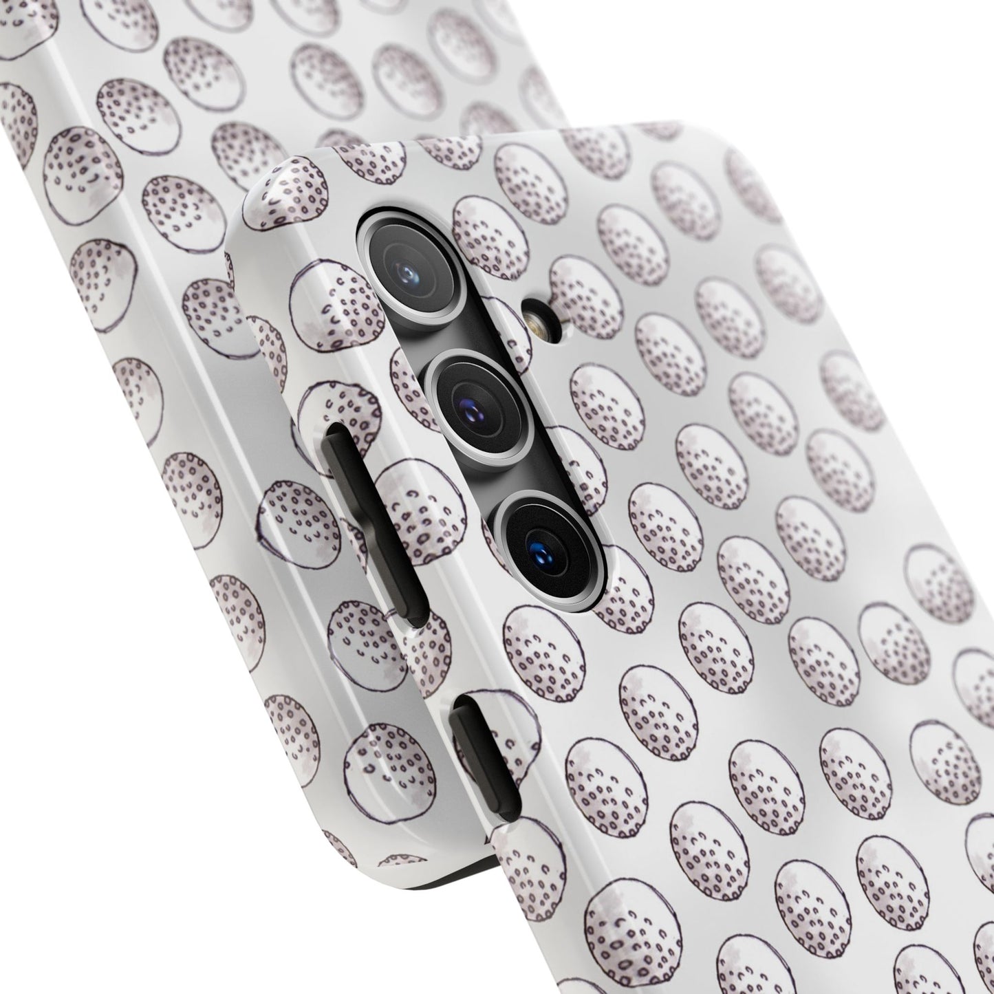 Ball Dots Gray Phone Case