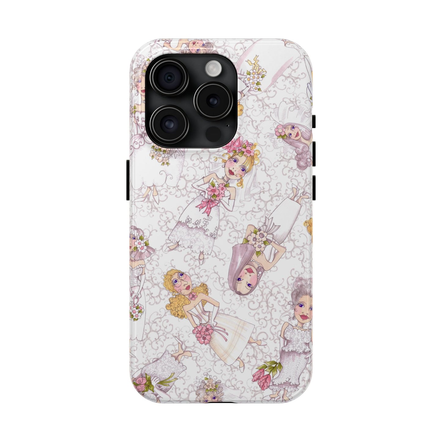 Bridal Scroll Phone Case