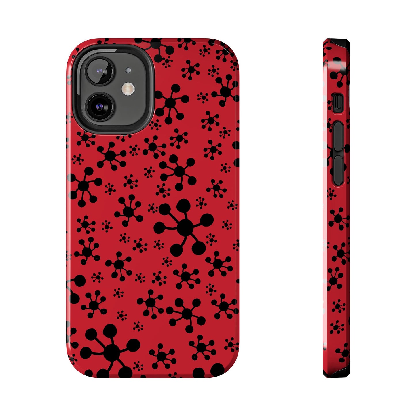 Jacks Red / Black Phone Case