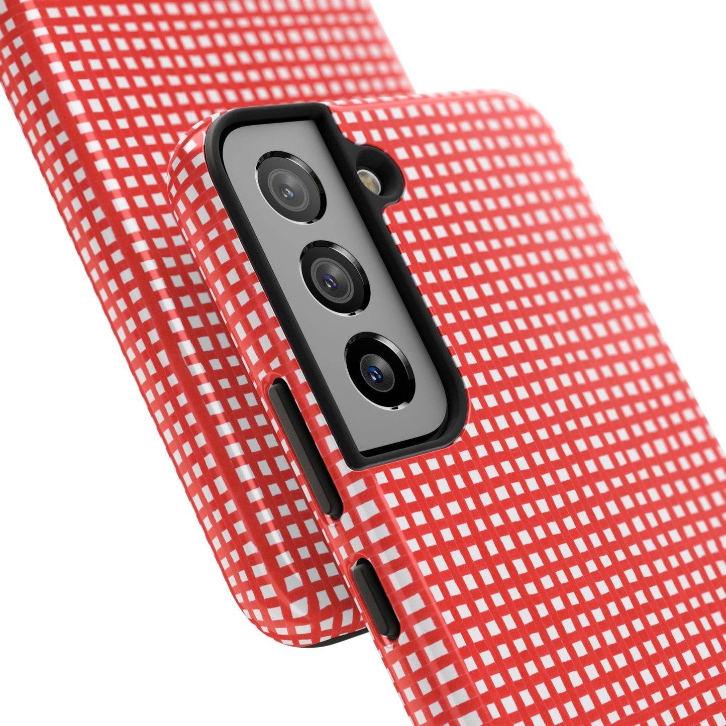 Chipper Check Red Phone Case