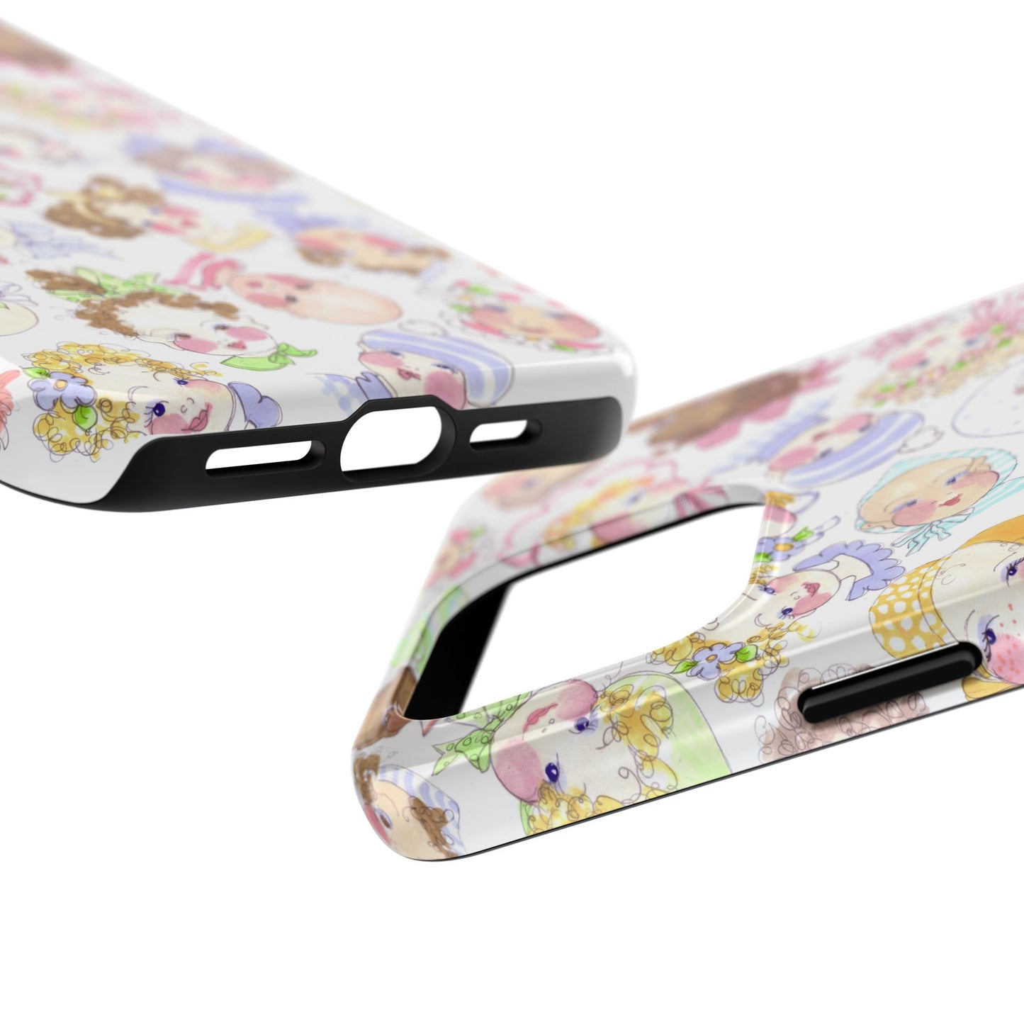 Baby Face Fling White Phone Case