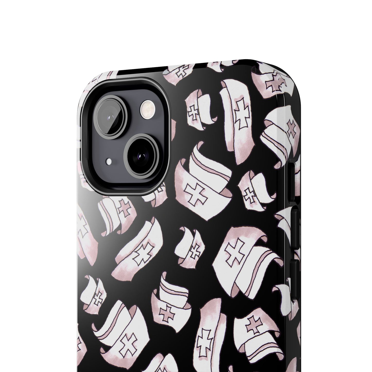 Happy Hats Black Phone Case