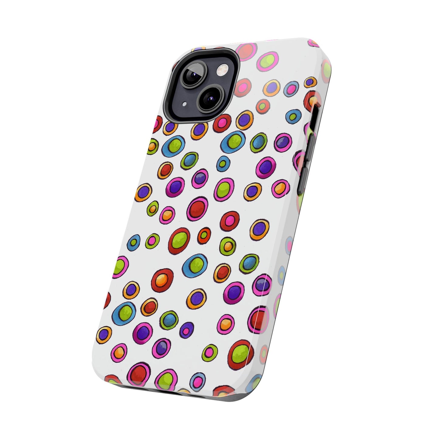 Dopey Dots White Phone Case