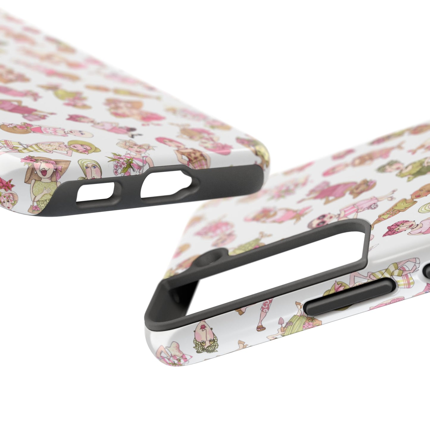 Tossed Ladies White Phone Case