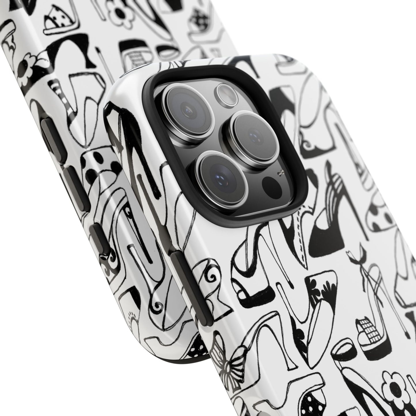 A Few Shoes White / Black Phone Case