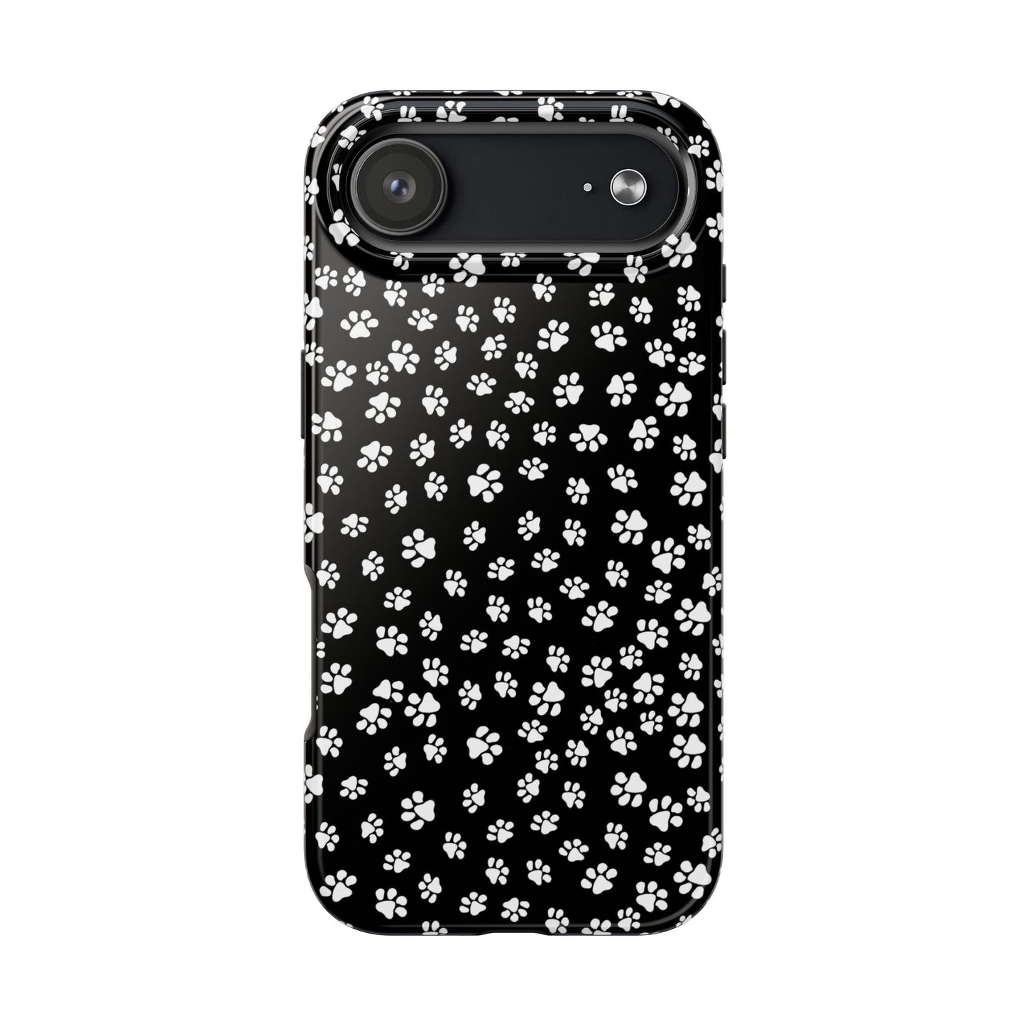 Little Paws Black / White Phone Case