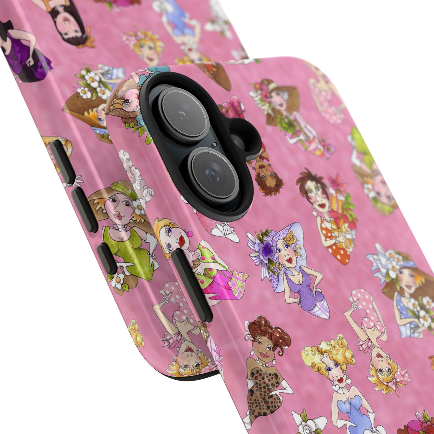 Fast Women Tossed Pink Phone Case