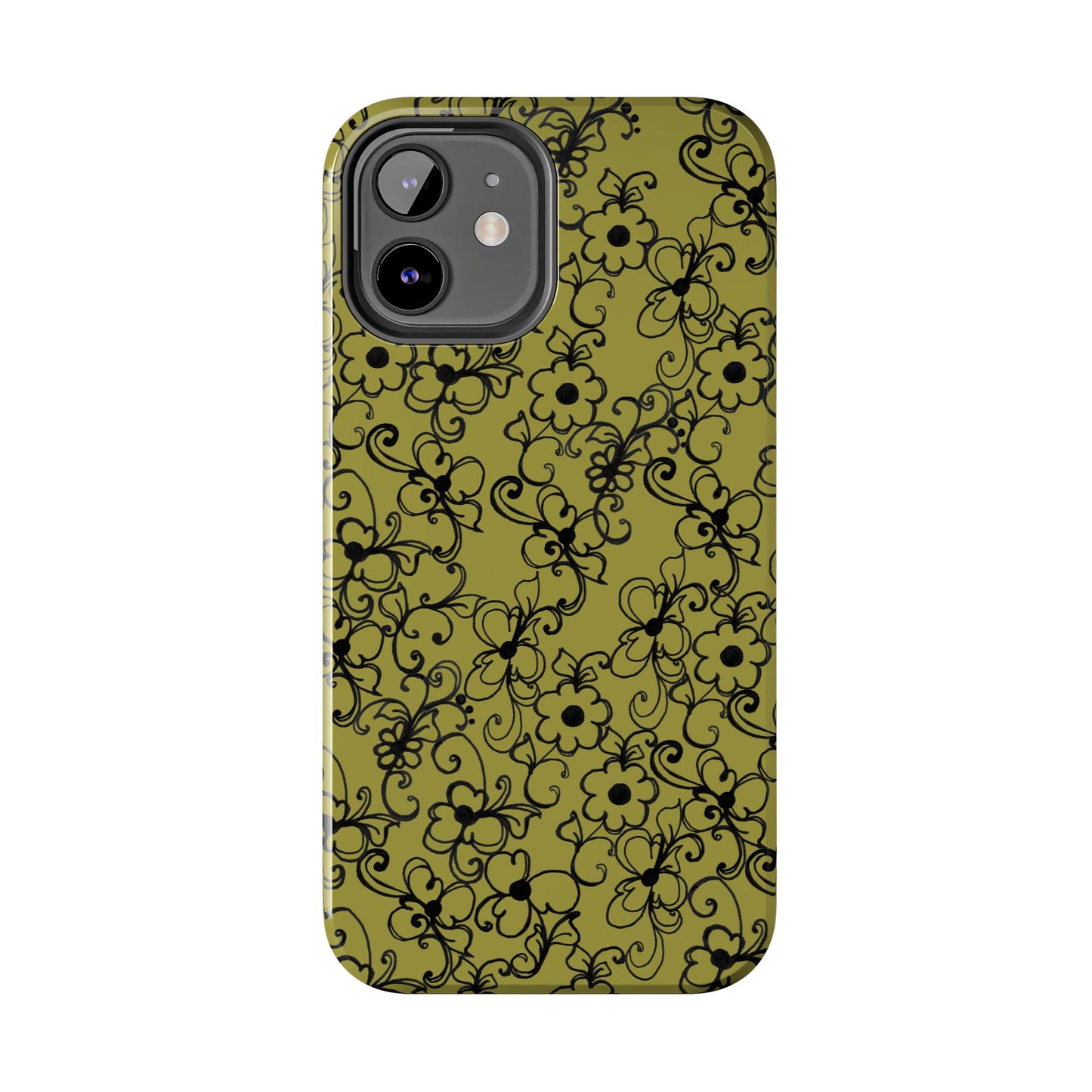 Daisy Jungle Green Phone Case