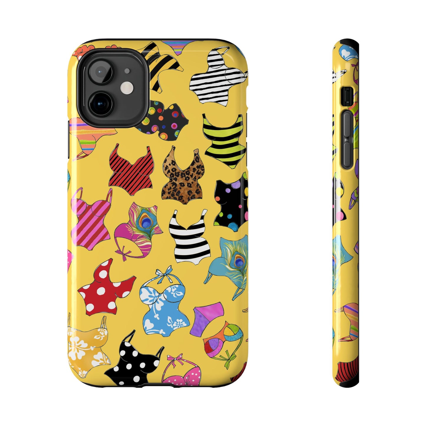 Assorted Suits Yellow Phone Case