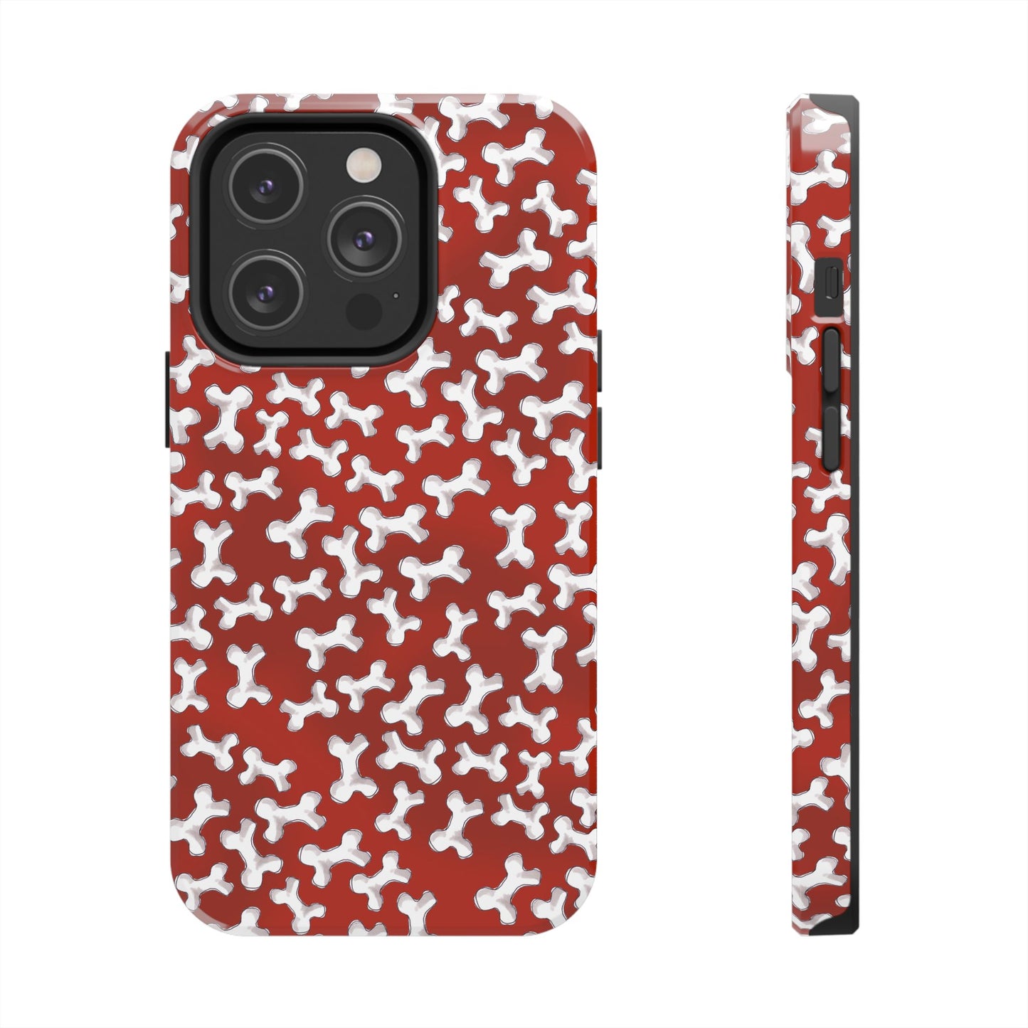 Bones a Lot Red Phone Case