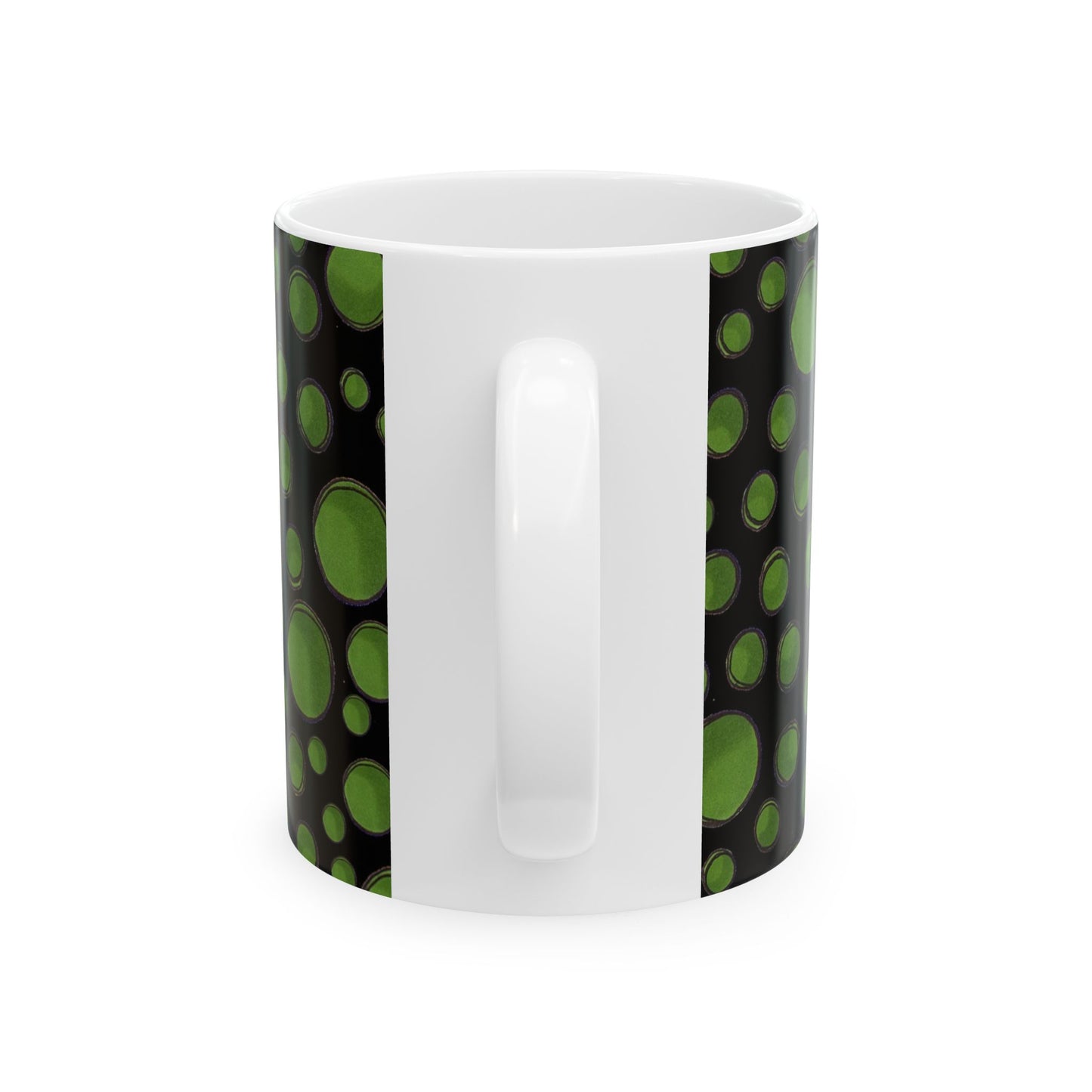 Dot Assortment Black / Green Cup