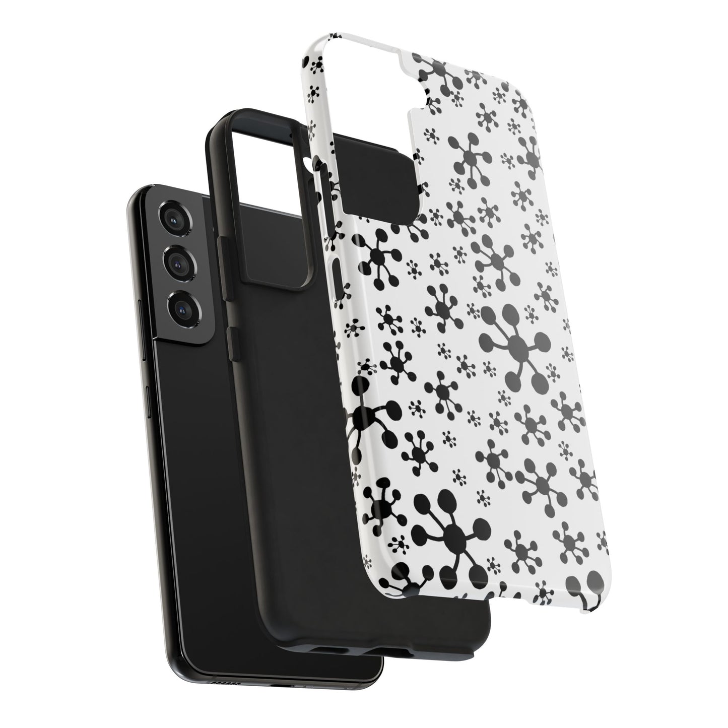Jacks White / Black Phone Case