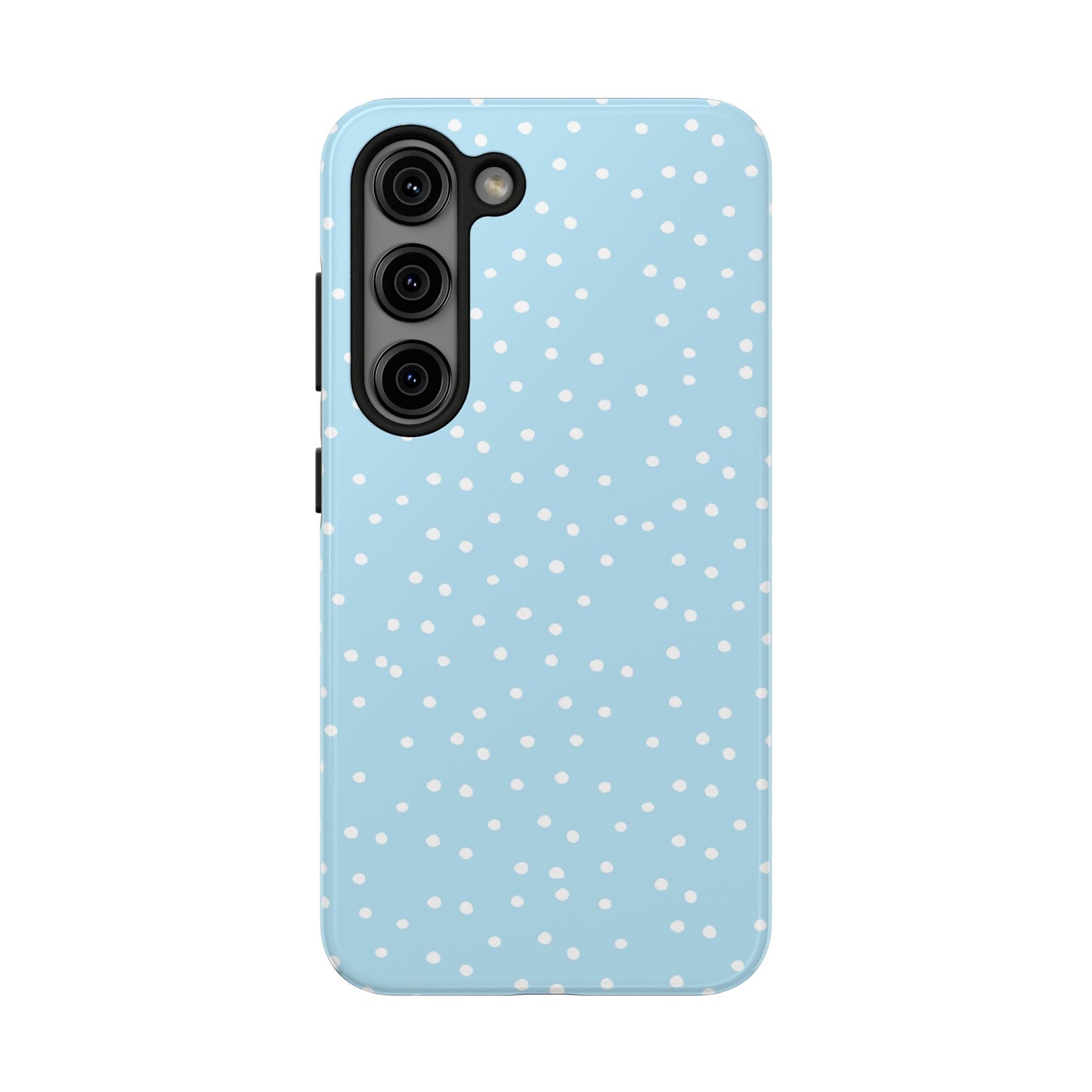 Dinky Dots Aqua / White Phone Case
