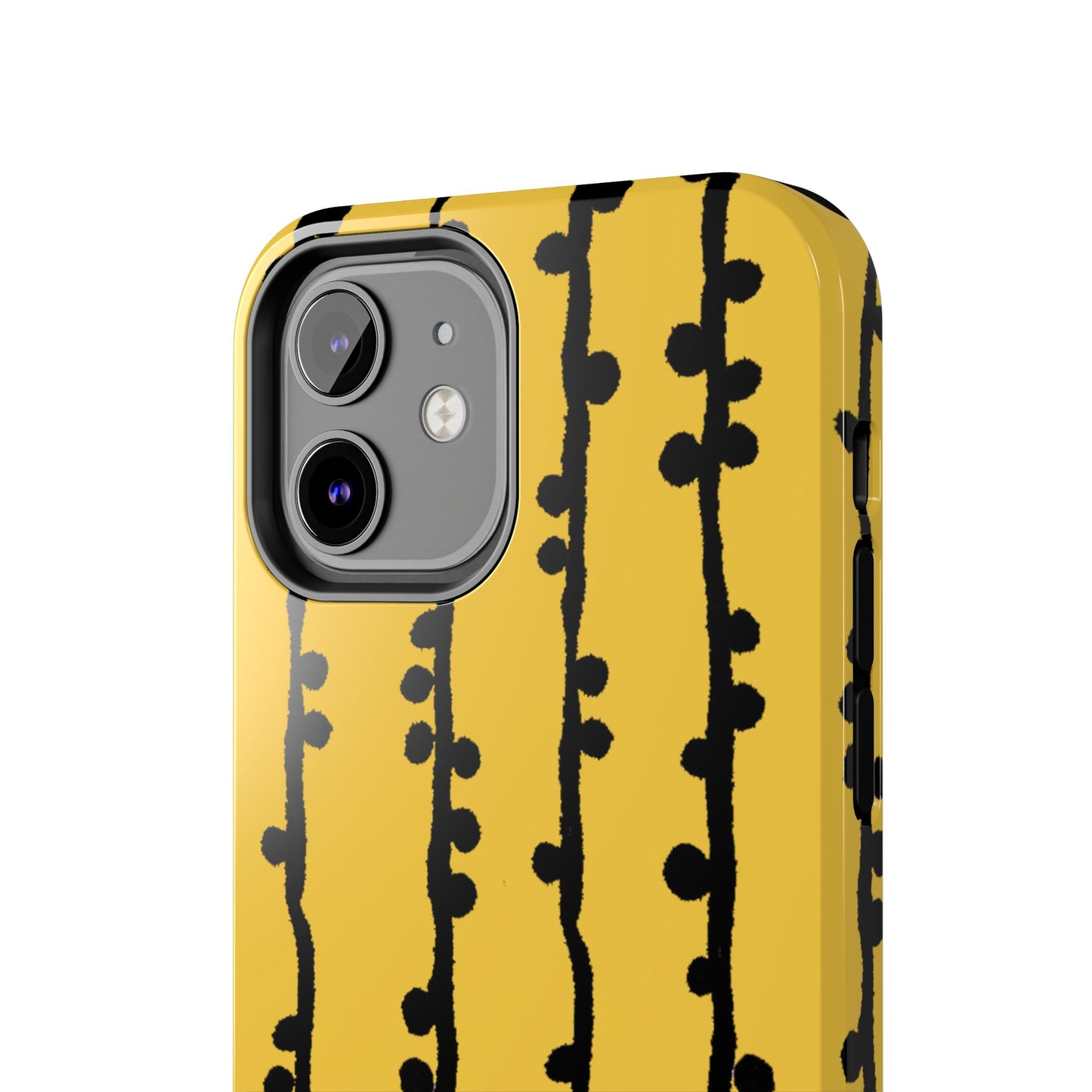 Loopy Stripe Yellow Phone Case