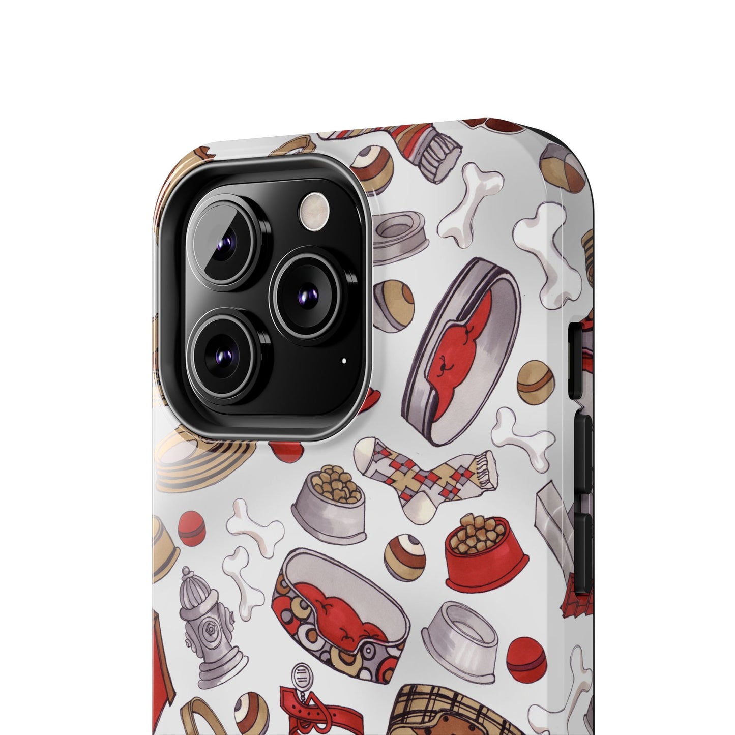Doggie Stuff Gray Phone Case