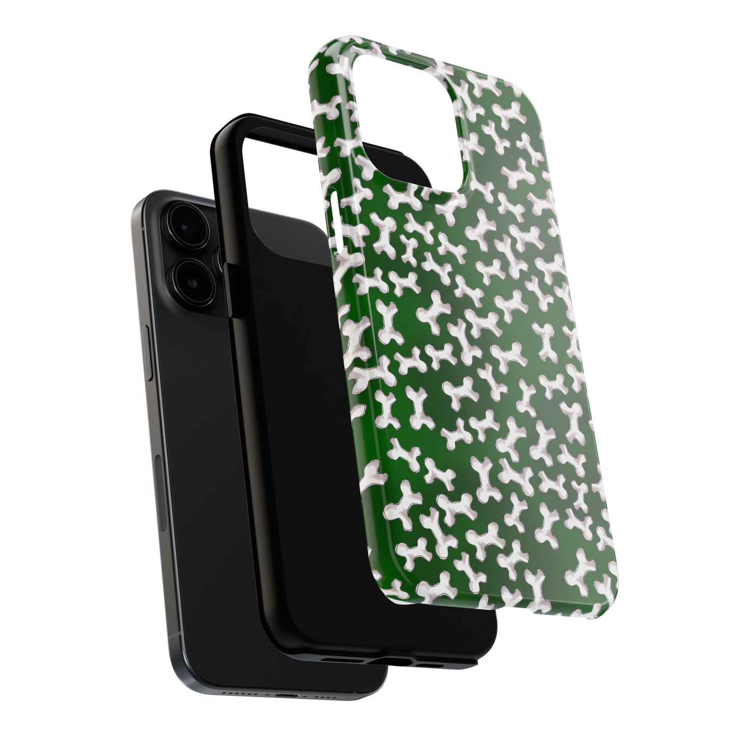 Bones a Lot Green Phone Case