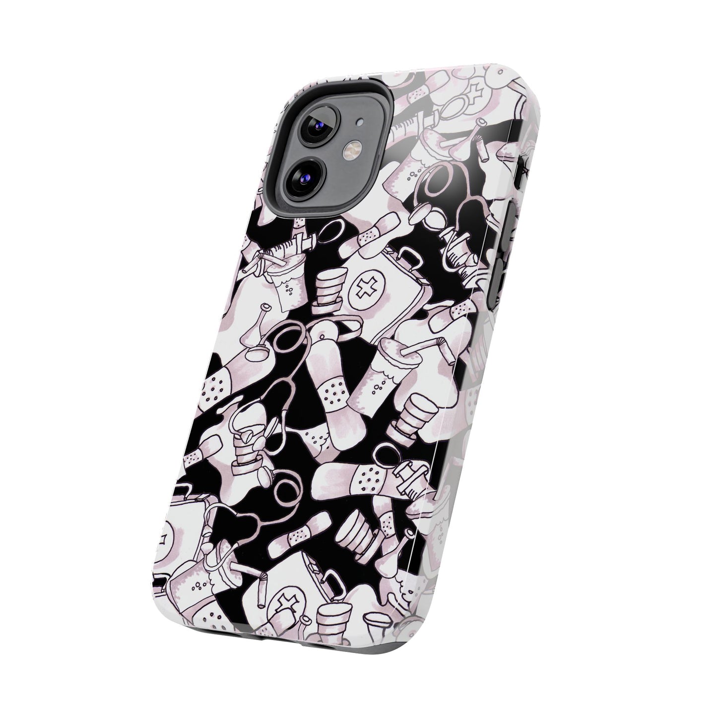 Med Stuff Black Phone Case